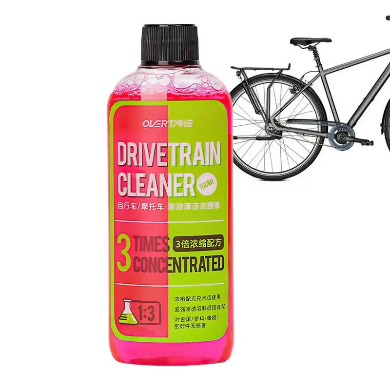 Grease Waterproof Bike - 100 мл очиститель велосипедной трансмиссии, очиститель