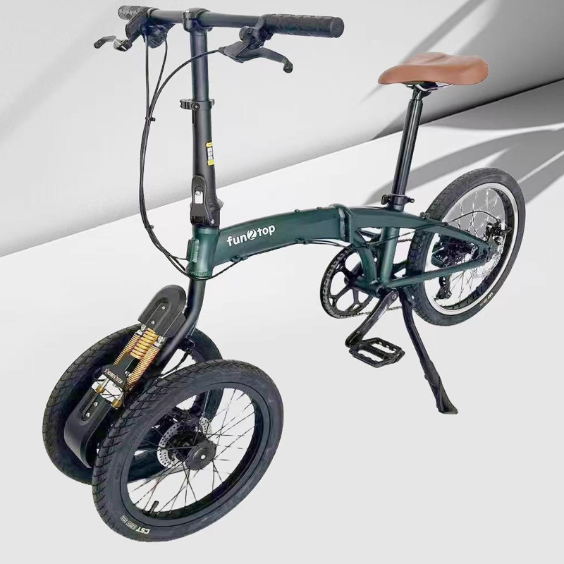 Commuting With Bike - Складной велосипед с двумя передними колесами
