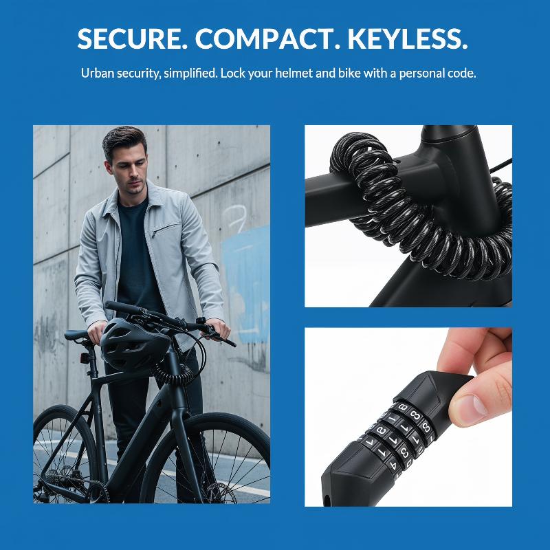 Новый противоугонный замок для – обзор и цена Chain Lock Combination