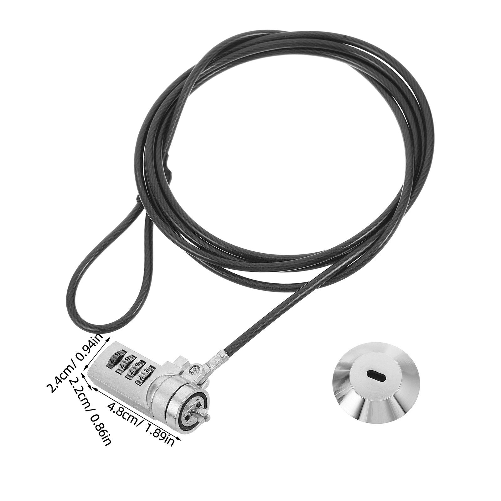 1 комплект комбинированного тр – обзор и цена Cable Lock Flexible