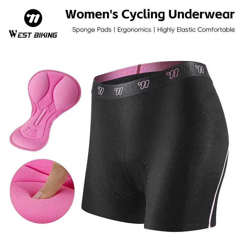 WEST BIKING Женское велосипедн – обзор и цена Cycling Shorts For Commute