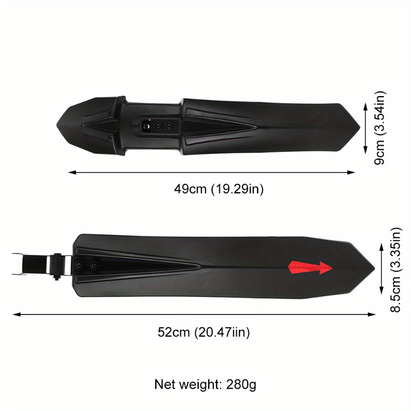 Набор крыльев для велосипеда,  – обзор и цена Fender Mudguard Set